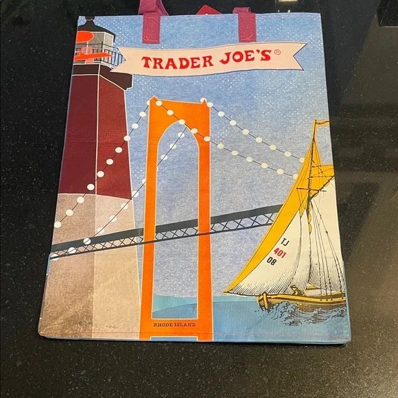 Trader Joe's Rhode Island Tote Bag - Picture 1 of 6